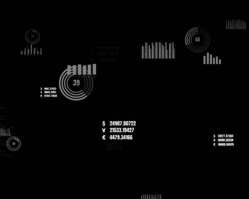 Business Data And Financial Figures Visualiser Graphic