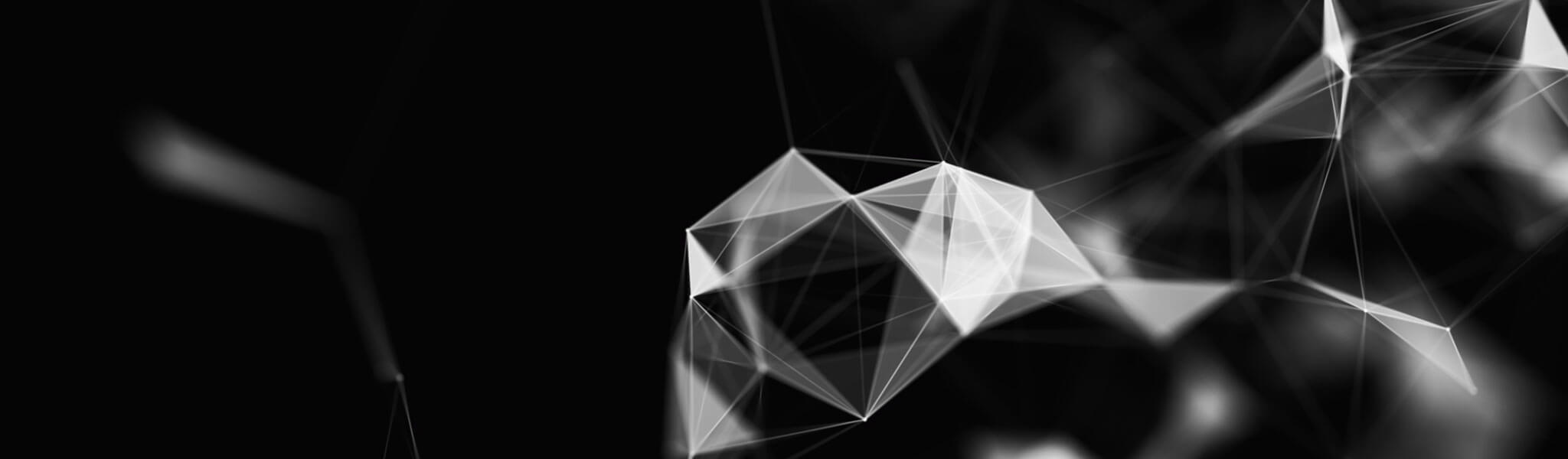 3d Abstract Communications Background With Low Poly Plexus Desig